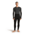 Koszulka z długim rękawem Icebreaker Merino 200 Oasis+ LS Crewe Men BLACK/JET HTHR/UNDYED/CB