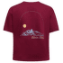 Koszulka z krótkim rękawem La Sportiva TRILOGY CROP T-SHIRT Women Redwood/Limestone