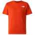 Teen New 24/7 S/S Tee G6L LAVA RED