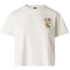 Flora Embro Regular Short Sleeve Tee-Graphic Women WHITE DUNE