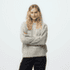 Sweter Fjällräven Övik Cable Knit Women Black