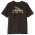 Koszulka z krótkim rękawem Patagonia Flying Fish Responsibili-Tee Men Den Brown: Coastal Edge