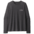 LONG-SLEEVED CAP COOL TRAIL SHIRT Women Ink Black