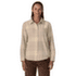 Koszula z długim rękawem Patagonia FJORD FLANNEL SHIRT Women Snow Owl: Rutabaga White