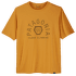 Koszulka z krótkim rękawem Patagonia Cap Cool Daily Graphic Shirt Men Clean Climb Hex: Saffron X-Dye