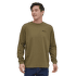 Koszulka z długim rękawem Patagonia Long-Sleeved P-6 Logo Responsibili-Tee Men Black