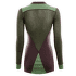 Koszulka z długim rękawem Aclima WoolNet Hiking Crew Neck Women Fudge / Dill / Olive Night