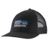 P-6 Logo LoPro Trucker Hat Black