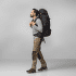 Plecak Fjällräven Kajka 75 M/L Coal Black