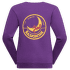 Koszulka z długim rękawem La Sportiva Climbing on the Moon Sweatshirt Women Viola/Giallo
