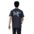 Koszulka z krótkim rękawem Arcteryx Kragg SL Cotton Blurred Bird SS Men Black Sapphire