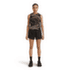 Koszulka z krótkim rękawem Icebreaker Merino Blend 125 Cool-Lite Speed Tank Motion AOP Women PORCINI/BLACK/AOP