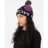 Czapki Mons Royale Mtn Pixel Merino Pom Pom Beanie Black / White