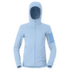 falketind warm2 stretch Hood Women Cashmere Blue/Allure