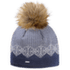 Czapki Kama Knitted Merino beanie A152 108 navy