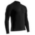 MIGHTYWOOL SHIRT LS 1/2 ZIP MEN X Black
