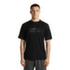 Koszulka z krótkim rękawem Icebreaker Merino 150 Tech Lite SS Relaxed Tee icebreaker Heritage Men BLACK