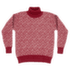 Svalbard Refined High Neck 207A HINDBERRY/OFFWHITE