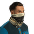 Chusta Buff MERINO HEAVYWEIGHT DIGITAL PRINTS ONLAR BLUE