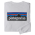 Long-Sleeved P-6 Logo Responsibili-Tee Men White