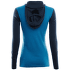 Bluza Aclima WarmWool Hood Sweater W/Zip Women Navy Blazer / Blue Sapphire / Azure Blue