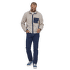 Bluza Patagonia Synch Jacket Men Oatmeal Heather w/Shore Blue