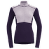 Lauparen Merino 190 Zip Neck Women 167B ORCHID/LILAC/INK
