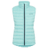 EMILIE DOWN VEST WAVE/BRIGHT TURQUOISE