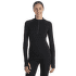 Pulower Icebreaker 300 MerinoFine™ Polar LS Half Zip Women Black