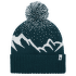 Tom Pom Beanie Deep Woods-White