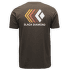 Koszulka z krótkim rękawem Black Diamond Faded SS Tee Men Basalt