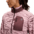 Pulower Black Diamond Rift HZ Fleece Jacket Women Relief-Meadow Rose-Fig