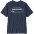 Koszulka z krótkim rękawem Patagonia ’95 Oval Logo T-Shirt Men New Navy: Kaleido