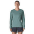 Koszulka z długim rękawem Patagonia Long-Sleeved Cap Cool Daily Shirt  - Boardshort Logo Women Dyno White