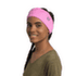 Opaska na głowę Buff Lightweight Merino Wool Headband SOLID FLUOR FUCHSIA