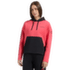 Bluza La Sportiva PODIUM HOODY BIG LOGO Women Black/Hibiscus