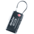 TSA Cable Lock Black
