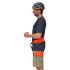 Siodło Mammut Sender Harness safety orange 2196