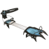Raki Blue Ice Harfang Alpine Crampons Black
