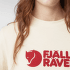 Koszulka z krótkim rękawem Fjällräven Fjällräven Logo Tee Women Chalk White