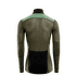 Koszulka z długim rękawem Aclima WoolNet Mockneck Shirt Men Jet Black / Olive Night / Dill