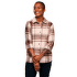 Koszula z długim rękawem Black Diamond Project Flannel Women Chalk Pink-Walnut Plaid