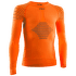 Invent 4.0 Shirt Long Sleeve Junior SUNSET ORANGE/ANTHRACITE
