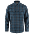 Övik Travel Shirt LS Men Indigo Blue-Dark Navy