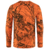 Koszulka z długim rękawem Fjällräven Värmland Wool LS Men Orange Multi Camo