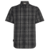 Merino 125 Cool-Lite™ Steveston SS Shirt Plaid Men OBSIDIAN/BLACK/P