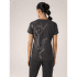 Koszulka z krótkim rękawem Arcteryx Taema Arc´Bird Crew SS Women Black Heather