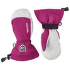 Army Leather Heli Ski Jr. Mitt Fuchsia
