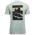 Koszulka z krótkim rękawem Black Diamond Mountainscape SS Tee Men Agave
