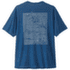 Koszulka z krótkim rękawem Patagonia Cap Cool Daily Shirt - Spoke Stencil Men Clement Blue - Light Clement Blue X-Dye